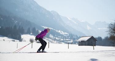 Am Oberstdorf-Rundkurs kann man richtig Gas geben.