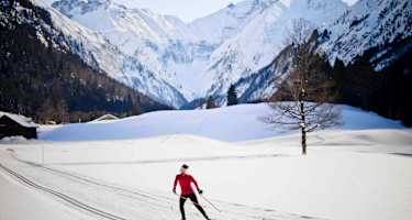 So schön kann Langlaufen in Oberstdorf sein.