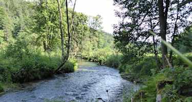 Das idyllische Lauterachtal
