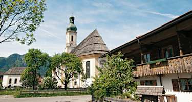 Ortszentrum von Lenggries.