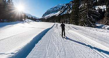 Langlaufen auf den Spuren vonWeltcup-Langläuferin Nathalie von Siebenthal