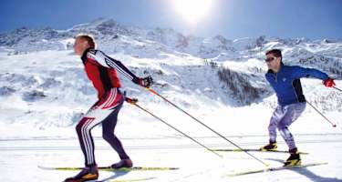 Loipe Blatten Fafleralp