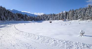 Loipe bei der Lottenseealm