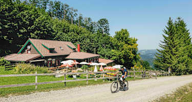 Die Lilienfelder Hütte lädt am Muckenkogel zur Rast ein.