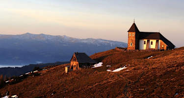 Maria Schnee ist die höchstgelegene Wallfahrtskirche der Ostalpen.