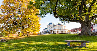 Das Schloss Solitude im Glemswald