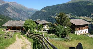 Die Höfegruppe Christl im Passeiertal