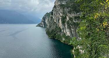 Auf der alten Ponale Straße nach Pregasina