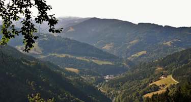 Blick auf St. Gertraud - Twimberger Graben