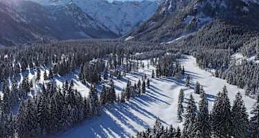 Langlaufen im Naturpark Karwendel - Tristenautal