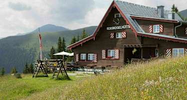 Die Rosskogelhütte ist eine sehr kinderfreundliche Hütte.