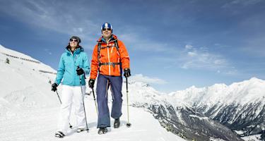 Panoramaweg Sölden im Winter