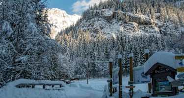 Parkplatz Ebneralm im Johnsbachtal