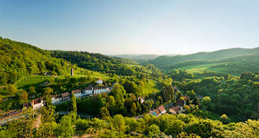 Blick von der Ruine Falkenstein