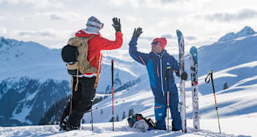 Skitour bis zur Bergstation der Schlossalmbahn