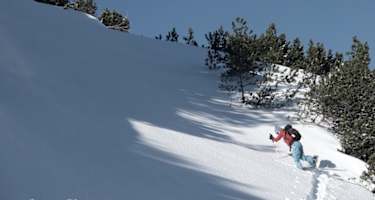 Steiler Anstieg zu Beginn