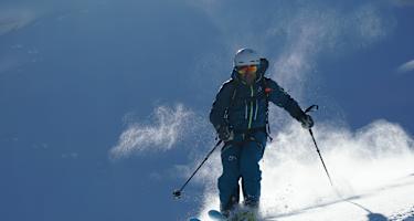 Endlos lange Pulverabfahrten sind das Motto dieser Tour 