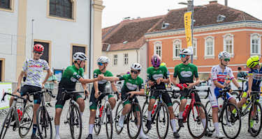 Die erste Etappe der Radjugendtour beginnt in Hartberg.