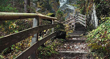 Steg in der Kitzlochklamm