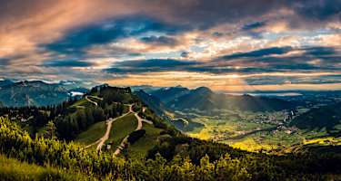 Aussicht vom Rauschberg