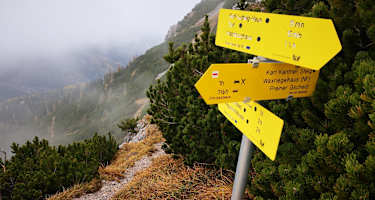 Kreuzung Raxenmäuersteig - Kantnersteig
