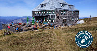 Die Reichensteinhütte in den Ennstaler Alpen