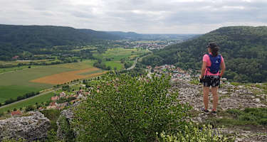 Ausblick über die Fränkische Schweiz