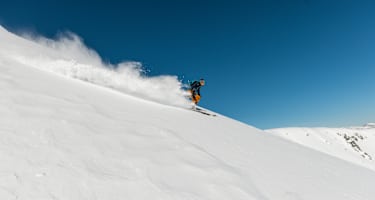 Abfahrt von der Sonntagskarhöhe