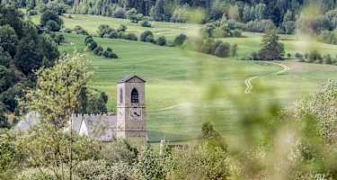 Die Klosteranlage St. Johann in Müstair. 