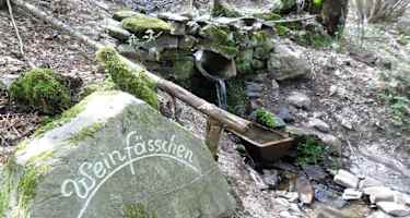Trinkbrunnen für Wanderer