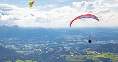 Ausblick vom Hochriesgipfel