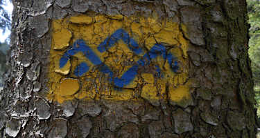 Wegmarkierung der Salzalpentour