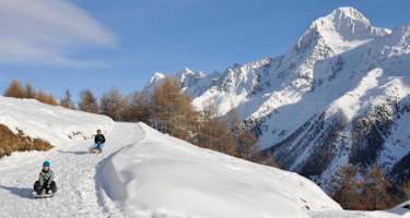 Schlittelweg Lauchernalp - Kippel