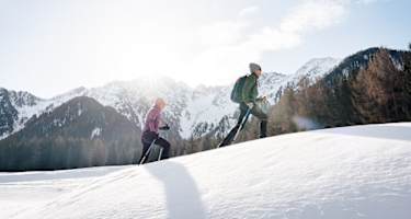 Schneeschuhwandern im Antholzertal