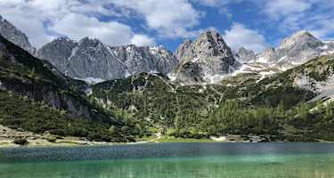 Seebensee mit Blick zur Hütte