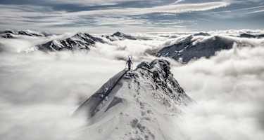Über den Wolken - auf der Seekarspitze bei Obertauern
