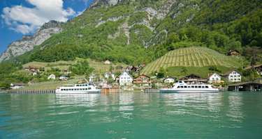 Schiffsbetrieb am Walensee
