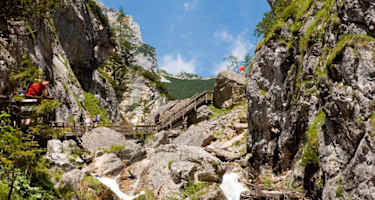 Silberkarklamm, Dachstein