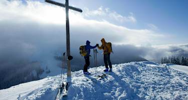 Skitour auf das Hinteres Hörnle