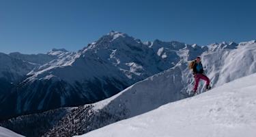 Aufstieg zum Piz Chavalatsch
