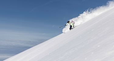 Abfahrt von der Seekarlspitze