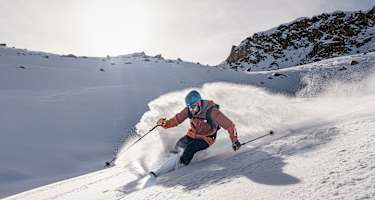 Abfahrt vom Monte Sobretta