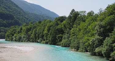 Flusswandern auf der Soča ab Kobarid