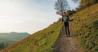 Beim Abstieg von der Sonntratn kann es schon langsam dämmrig werden.
