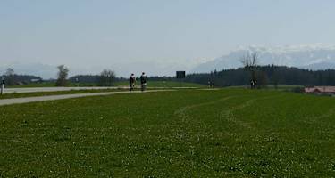 Rennradfahrer Waginger See Rundweg