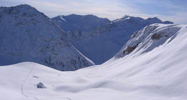 Wunderbare Skihänge am Stelli
