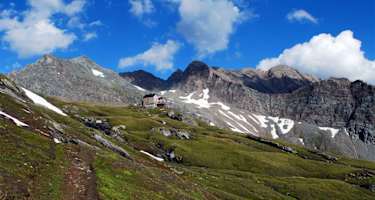 Sudetendeutsche Hütte - Gradötzspitz, Dürrenfeldscharte, Vorderer Kendlspitz