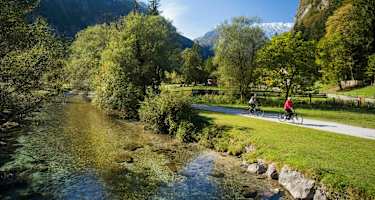 Radfahren in schönster Umgebung