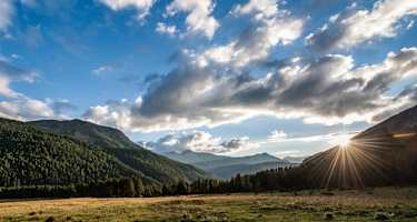 Wandern im Schweizerischen Nationalpark im Kanton Graubünden