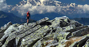 Unterwegs auf der ersten Etappe der Via Alta Vallemaggia